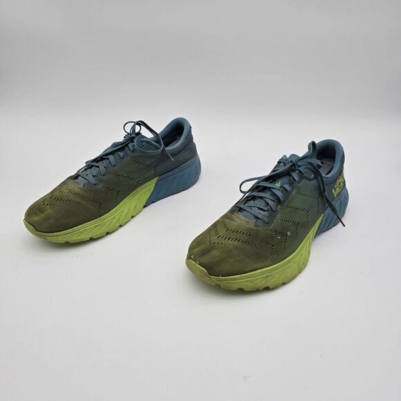 Hoka Mach 2 Mens 11.5 46 Green Blue Shoes Sneaker Athletic Training Running main image 5